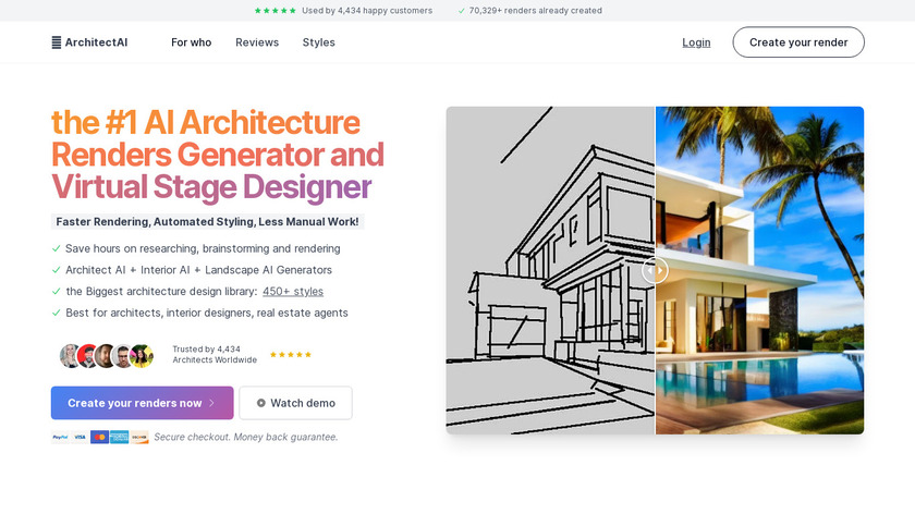 ArchitectAI Landing Page