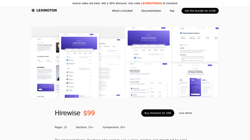HireWise Landing Page