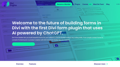 Divi Form Builder - Form AI image