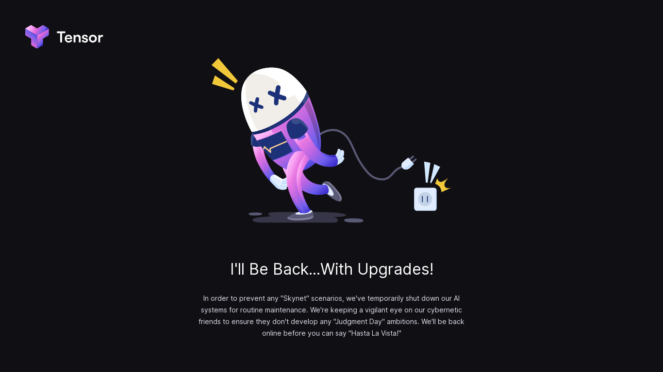 TensorPlay Landing page