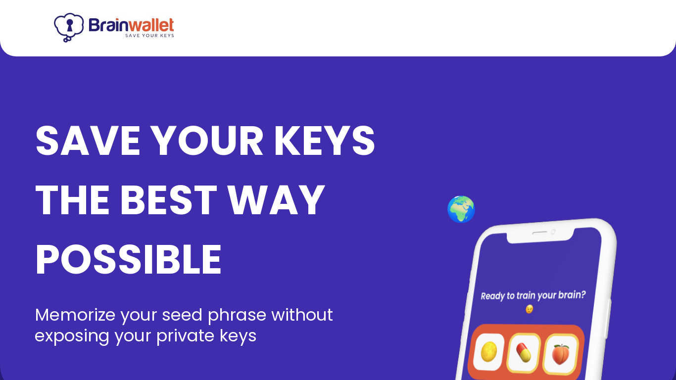 Brainwallet: Testflight / Beta Landing page