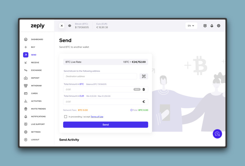 Zeply Landing Page