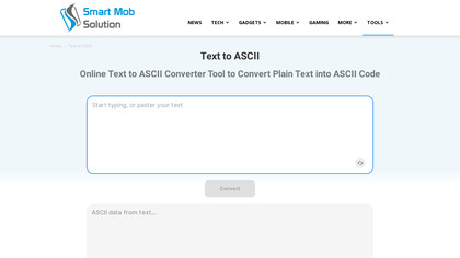 Convert Text into ASCII Code image