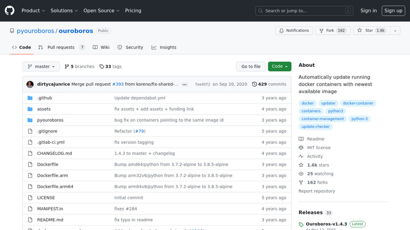 Ouroboros Landing Page