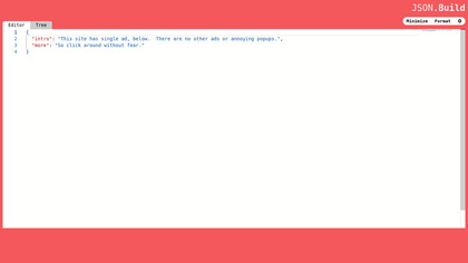 JSON Build image