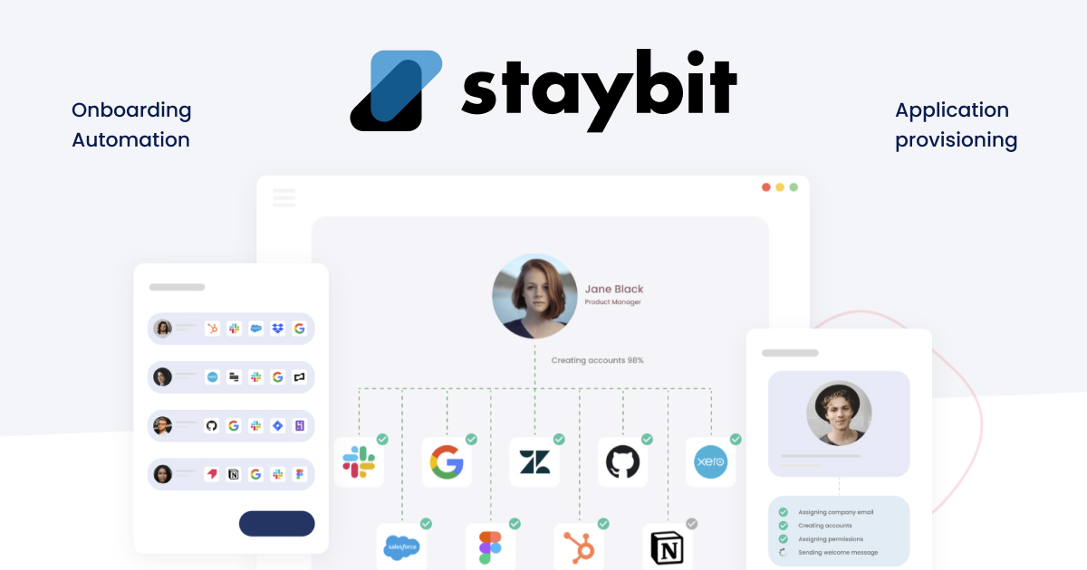 Staybit Landing page