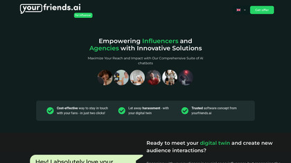 yourfriends.ai - Influencers & Agencies image