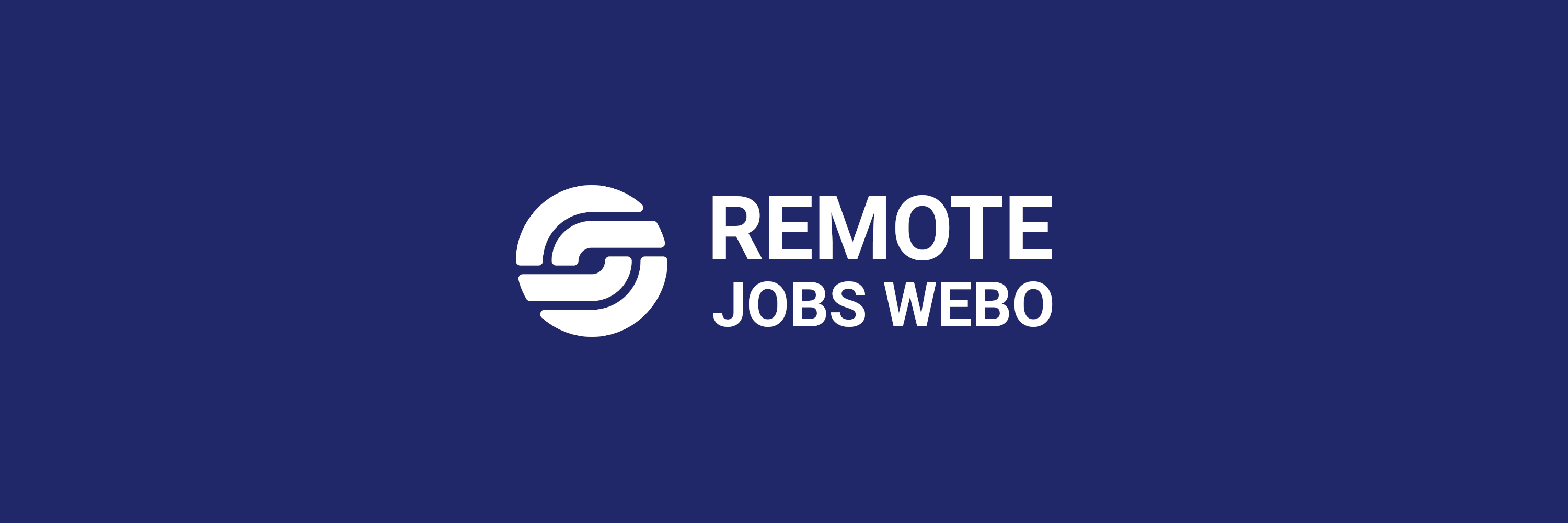 Remote Jobs Webo Landing page