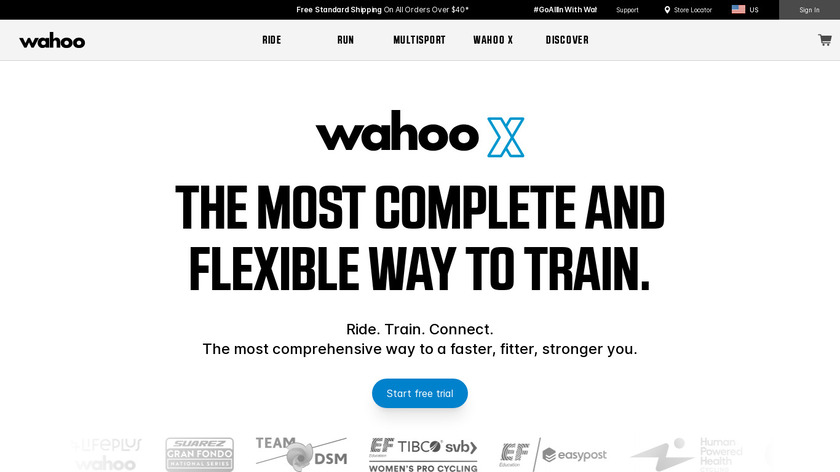 Wahoo X Landing Page