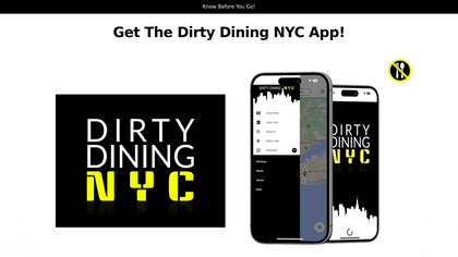 Dirty Dining NYC App image