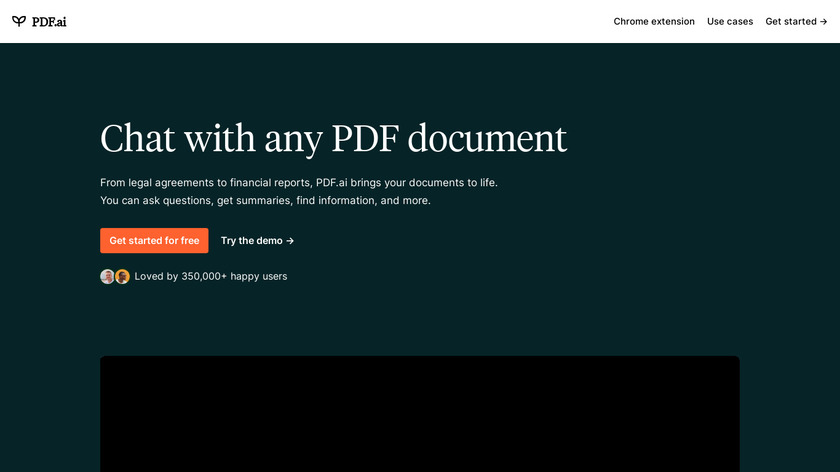 PDF.ai Landing Page