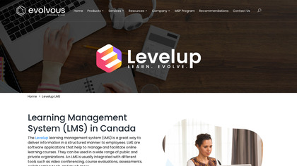 Levelup LMS by Evolvous image