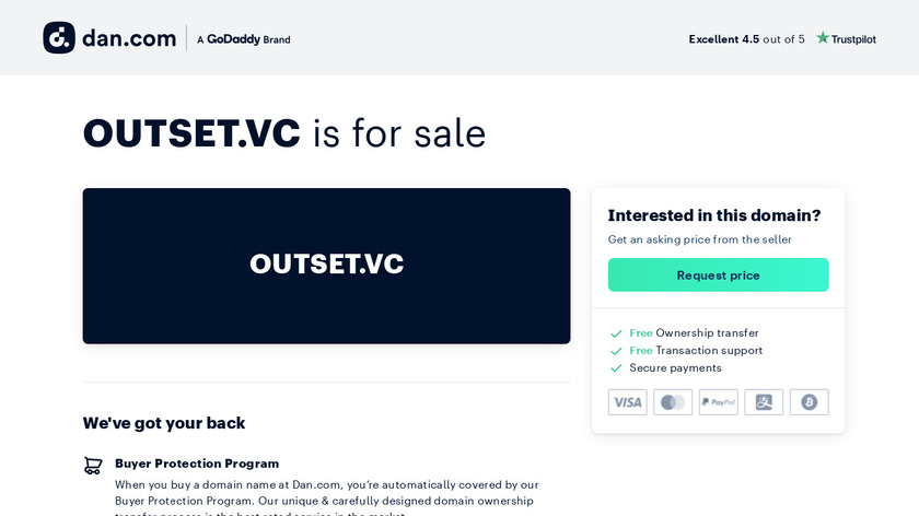 Outset Landing Page