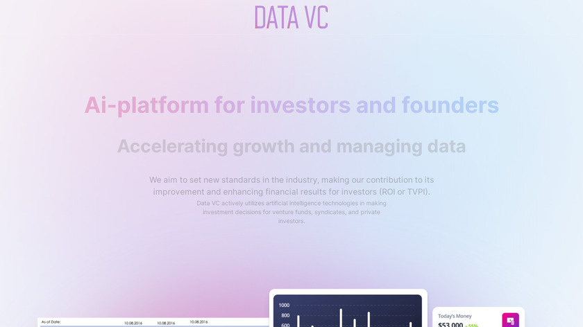 Data VC Landing Page