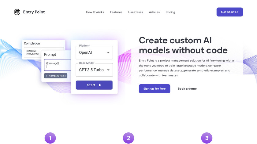 Entry Point AI Landing Page