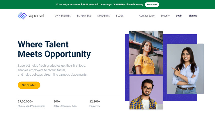 Superset Landing Page