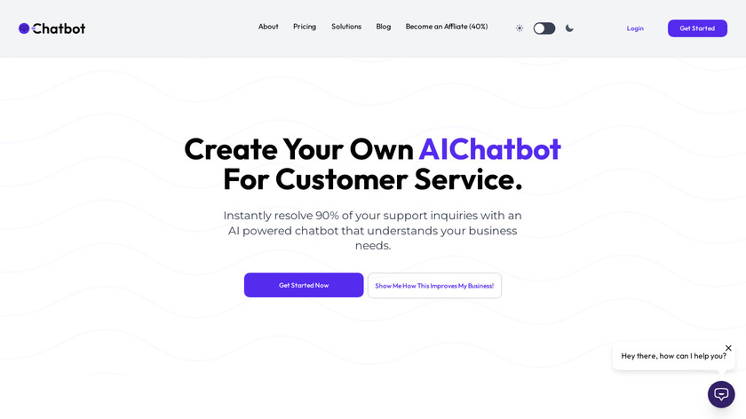 AIChatbot.so Landing Page