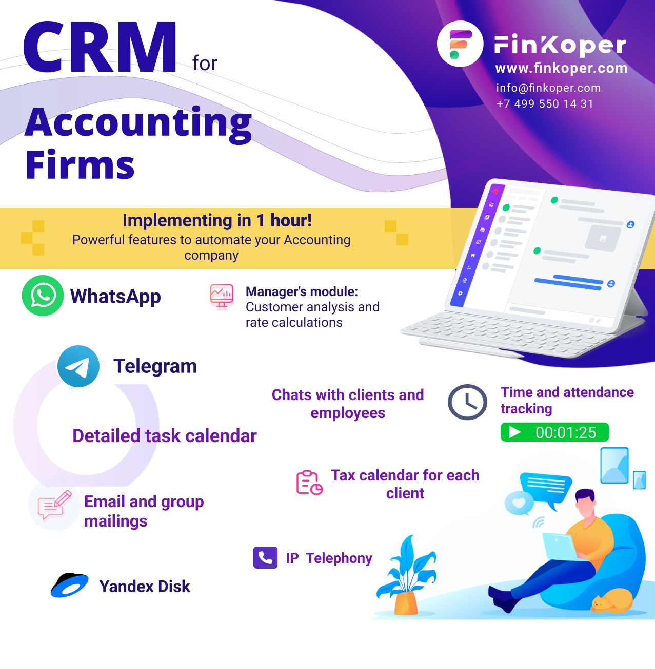 FinKoper Landing page