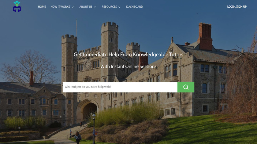 Tutor DB Landing Page