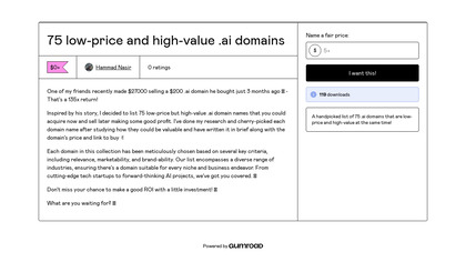 Profitable .ai Domains image