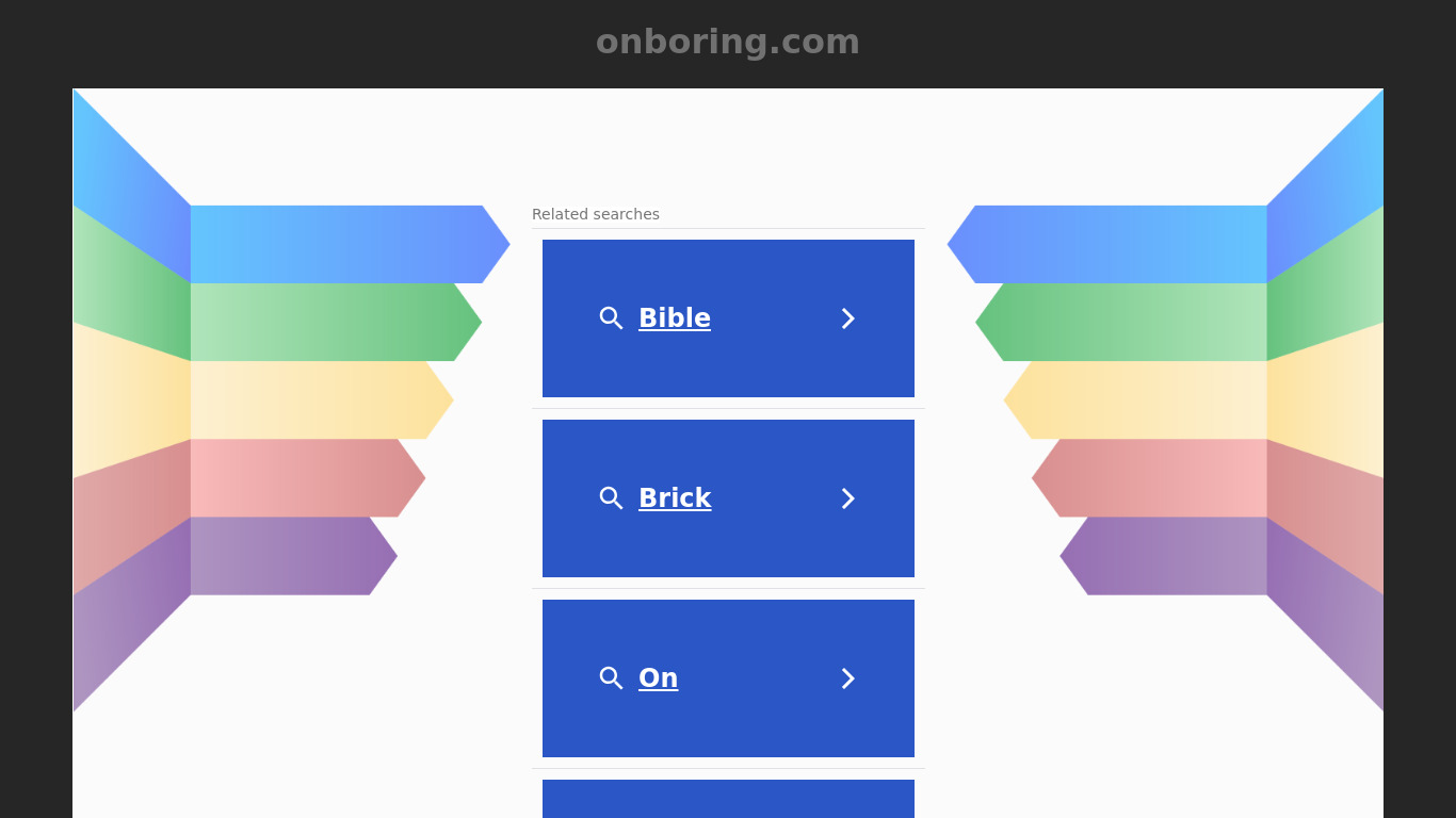 onboring.com Landing page