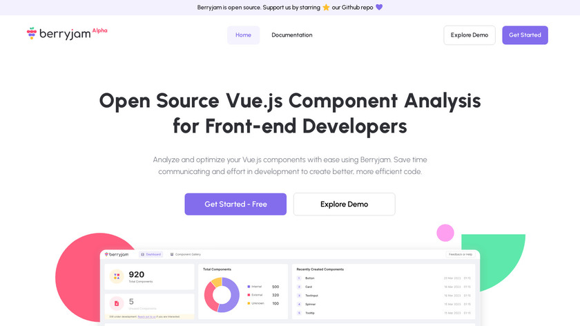 Berryjam Landing Page