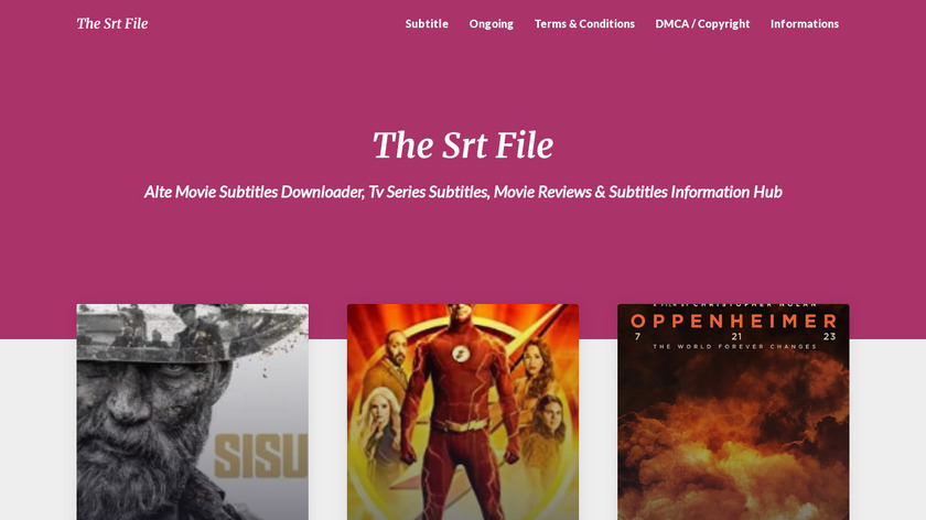 Thesrtfile Landing Page