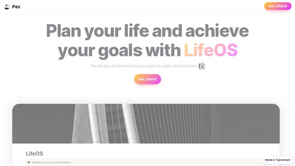 LifeOS | Notion System image