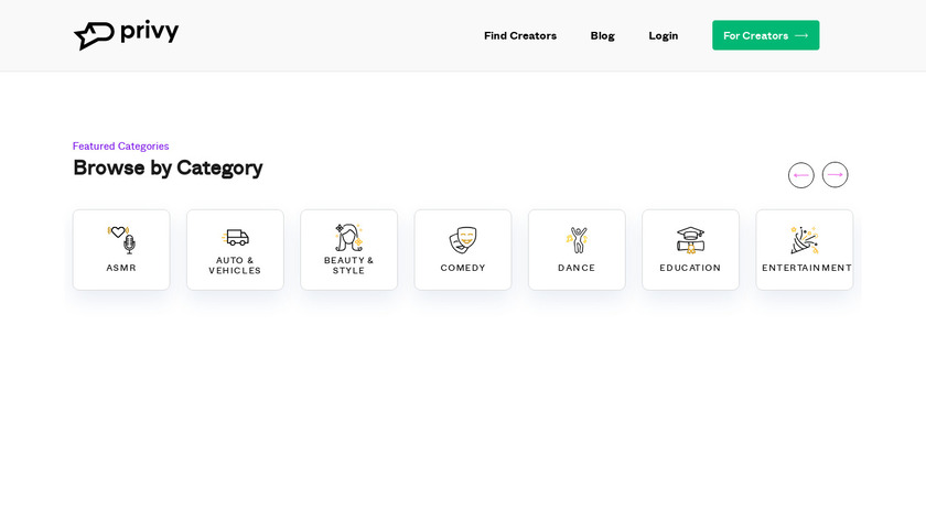 Privy Reviews Landing Page