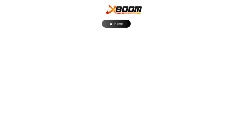 Xboom Landing Page