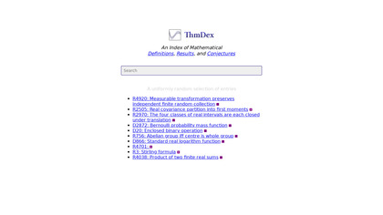 TheoremDex image