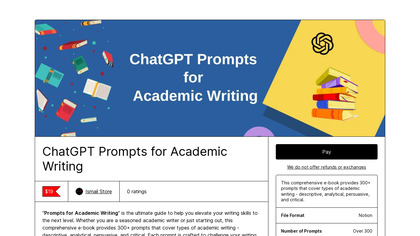 ChatGPT Prompts for Academic Writing image