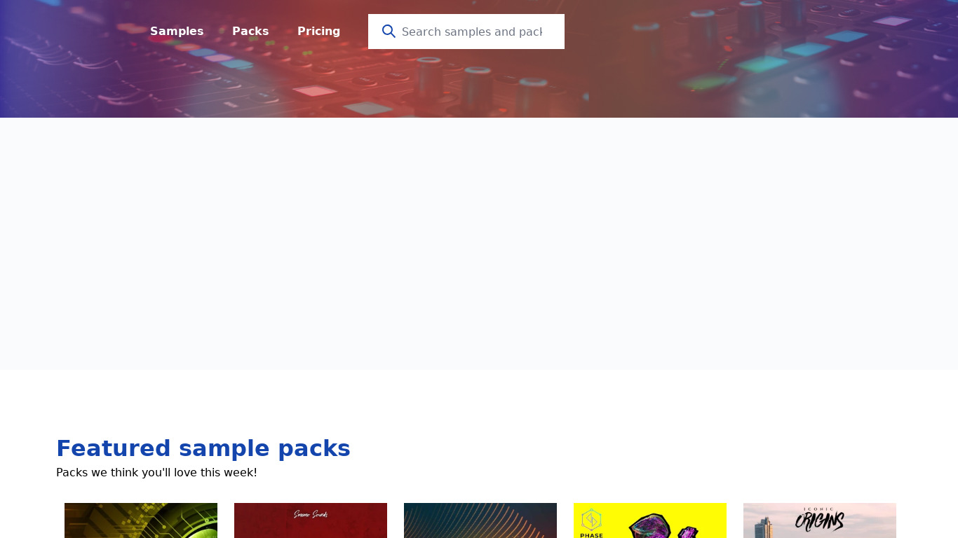RouteNote Create Landing page