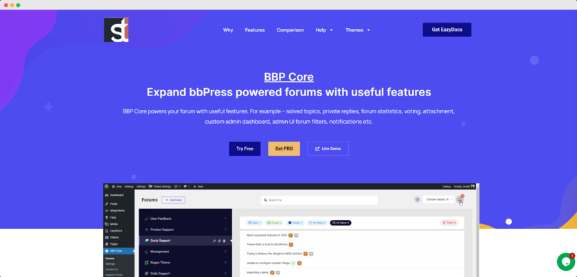 BBP Core  Landing Page
