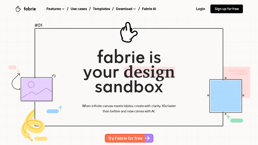 Fabrie Landing Page