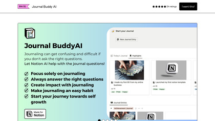 Journal BuddyAI image