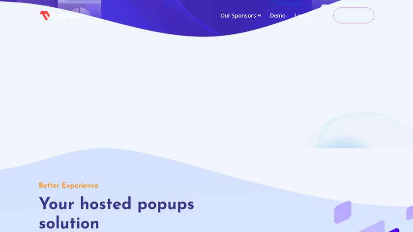 Toastalia Landing Page