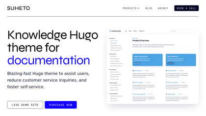 Knowledge Hugo Theme image