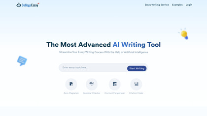 CollegeEssay.org's AI Essay Writer image
