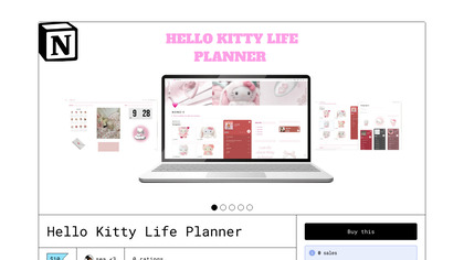 Hello Kitty Life Planner image