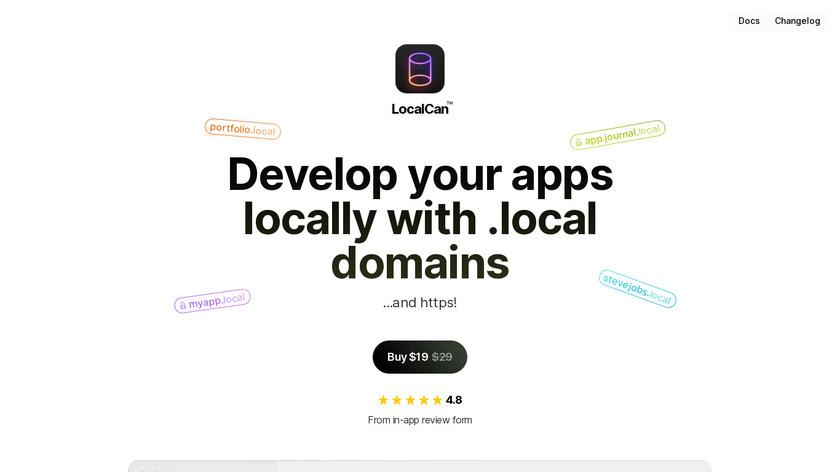 LocalCan™ Landing Page