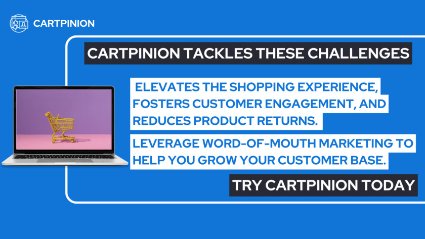 Cartpinion Landing Page