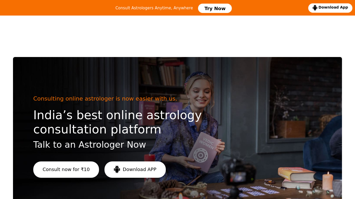 we-astro Landing page