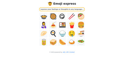 Emoji express screenshot