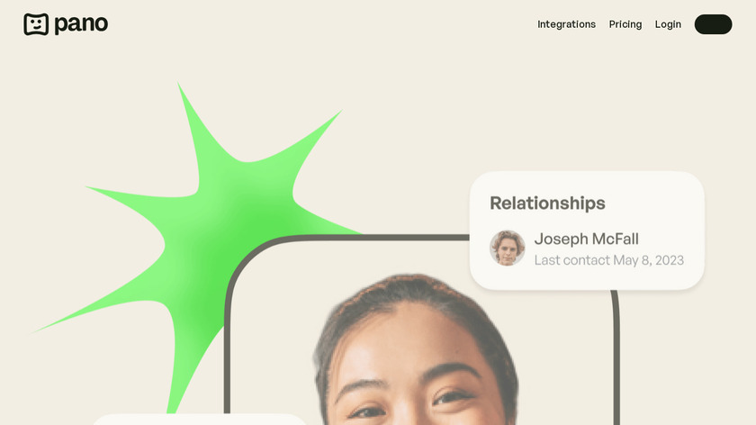Pano Landing Page