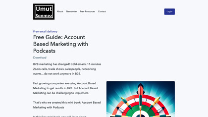 Account Based Marketing with Podcasts image