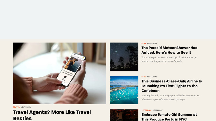 Thrillist Landing Page