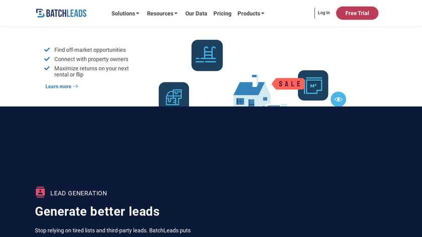 BatchLeads Landing Page