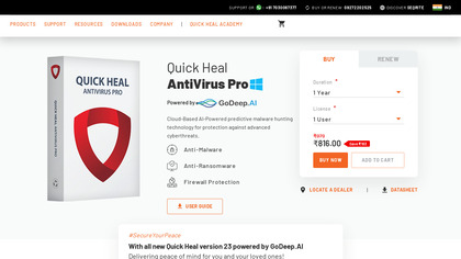 Quick Heal AntivirusPro image