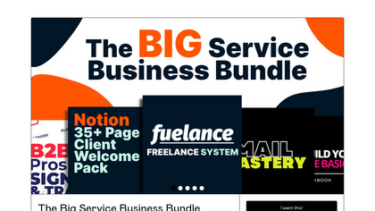 The Big Service Business Bundle image